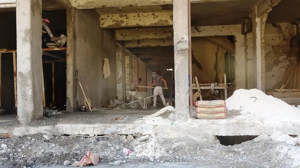 Li Reqayê bi vegera welatiyan re avahîsazî geş dibe