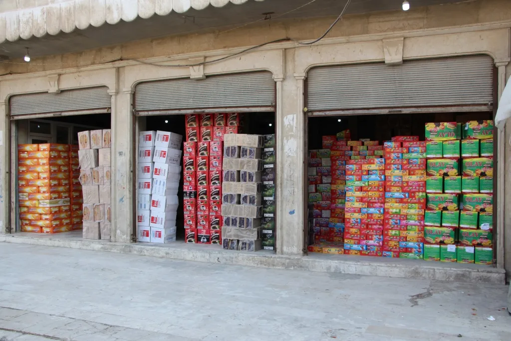 Piştî salekê tevgera bazirganiyê li Minbicê geş dibe