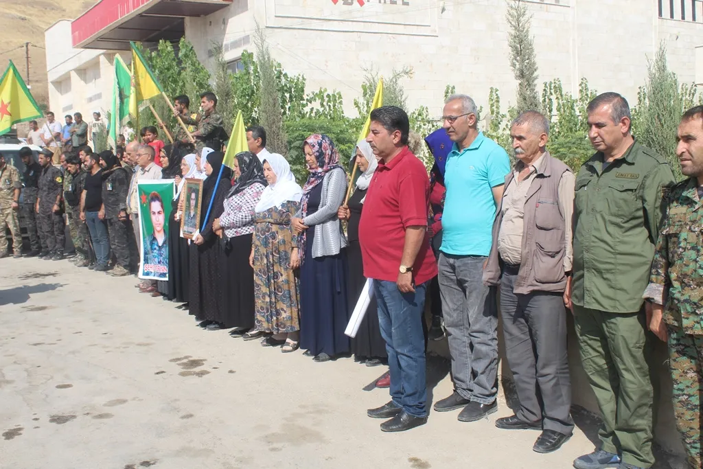 Cenazeyê şehîd Ziryan Cûdî ber bi Başûrê Kurdistanê ve hate şandin