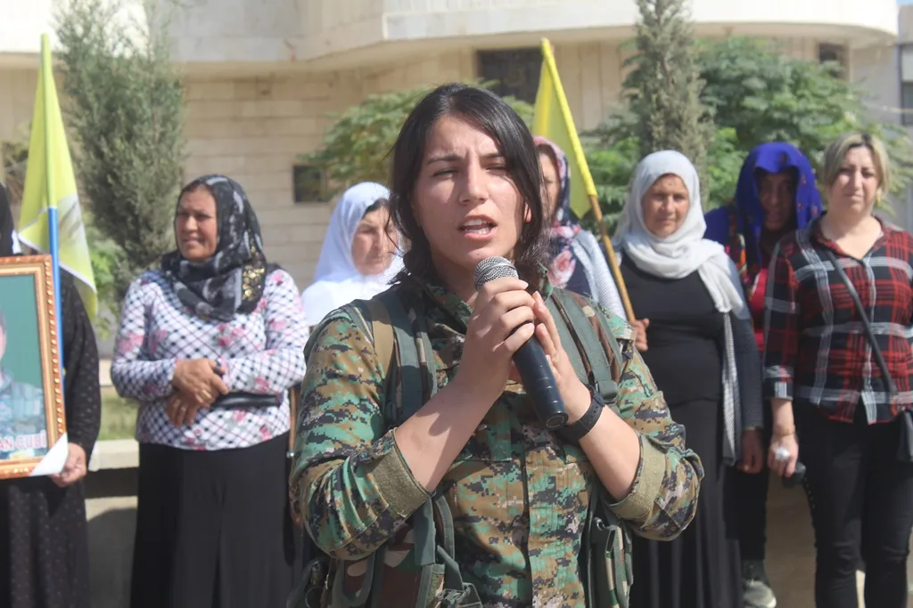 Cenazeyê şehîd Ziryan Cûdî ber bi Başûrê Kurdistanê ve hate şandin
