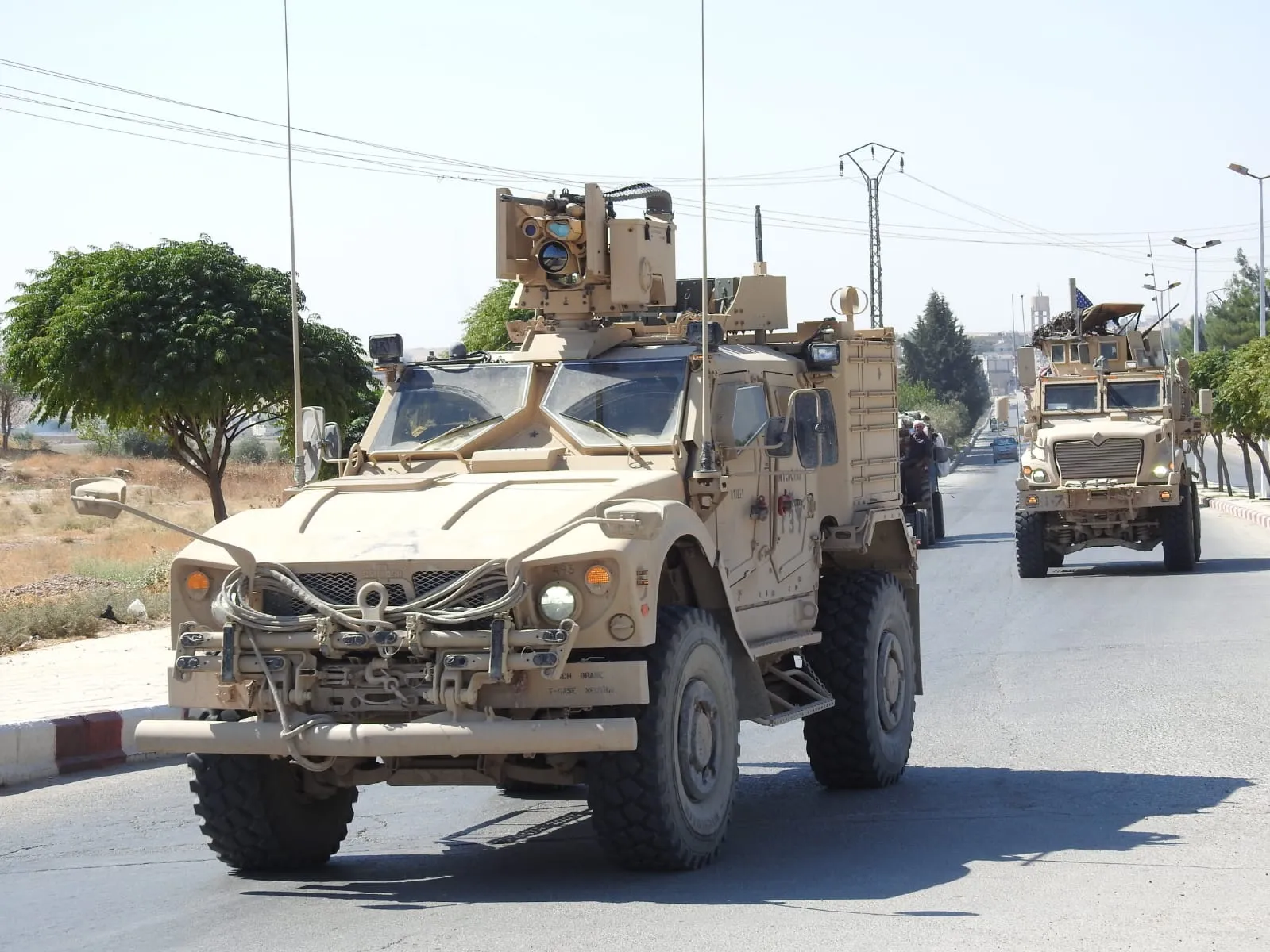 Di çarçoveya peymana ewlehiya sînor de gelek mewziyên li Girê Spî hatin hilweşandin