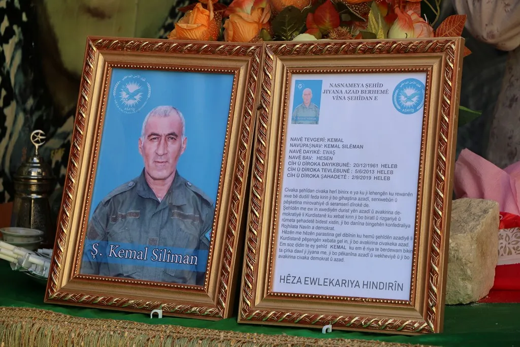 Şêniyên Helebê sersaxî da malbata şehîd Kemal