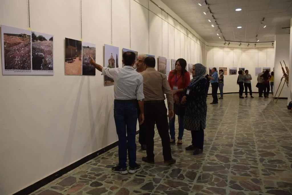 Pêşangeha şûnwarên Efrînê… dagirkeriya Tirk şûnwaran wêran dike