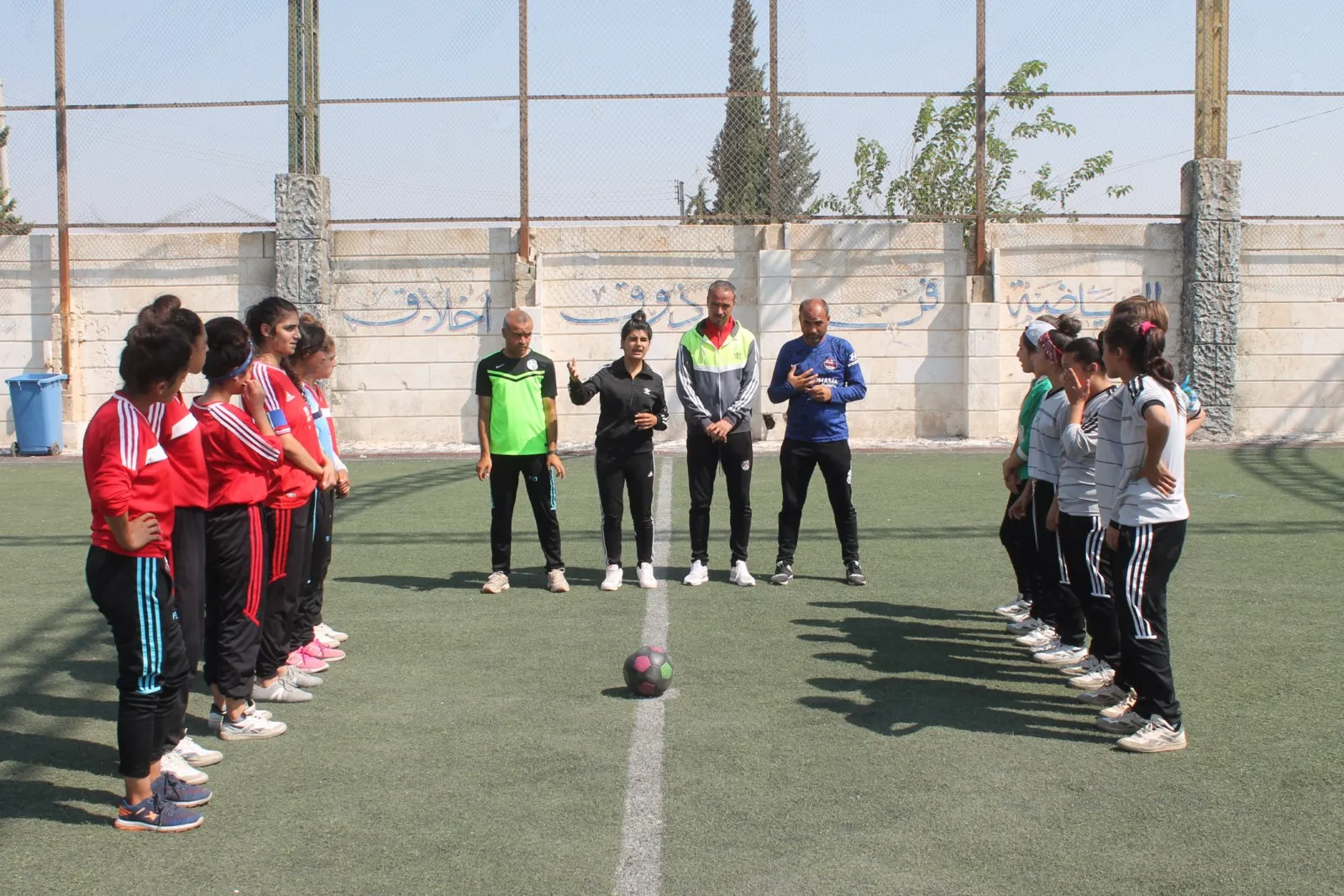 Ji bo amadekariya mîhrîcana li Şehbayê çalakiyên werzîşê