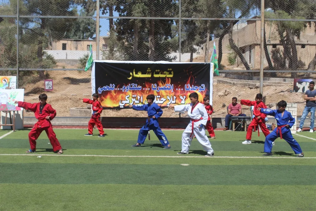 Li Minbicê çalakiyên hunerî û werzîşê