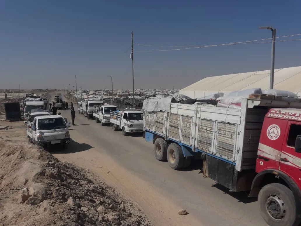 Beşek din a koçberan ji kampa Holê hatin derxistin