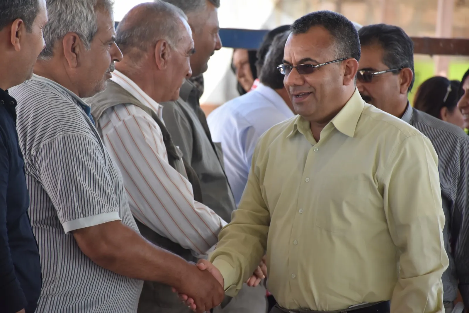 Îbrahîm El-Qeftan pêşketinên li herêmê ji şêniyên Efrînê re şîrove kir