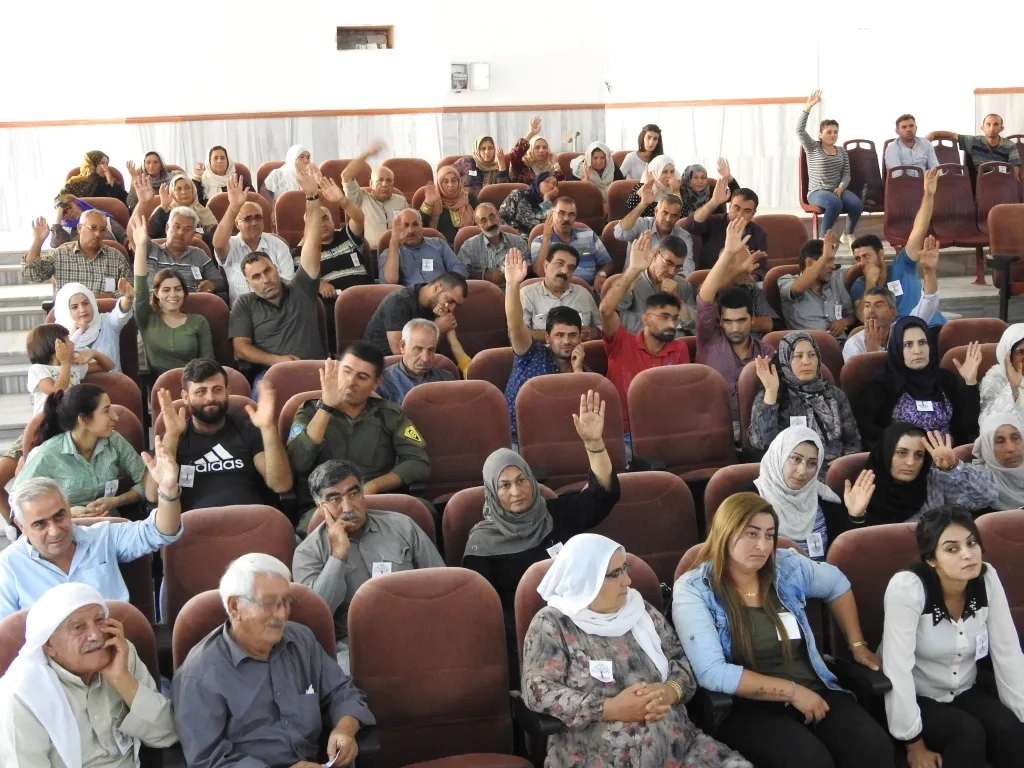 Komîna Civaka Azad a Girê Spî civîna xwe ya salane li dar xist