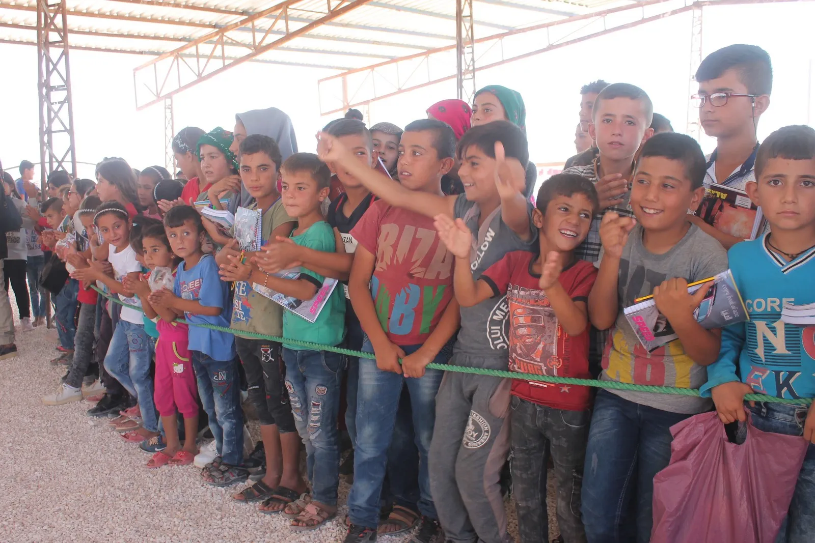Ji zarokên Efrînê û Şehbayê re çalakiya piştgiriya derûnî