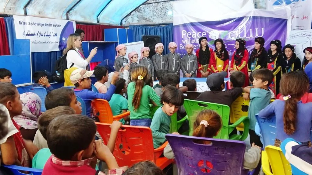 Li kampên Eyn Îsa û Holê têkildarî Roja Aştiyê ya Cîhanê çalakî