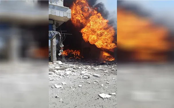 Di teqîna li Cindirêsê de 5 kuştî , 12 birîndar