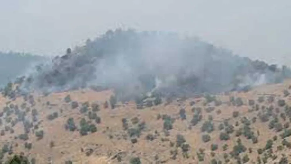 Balafirên şer gundekî Amêdiyê bombebaran kirin