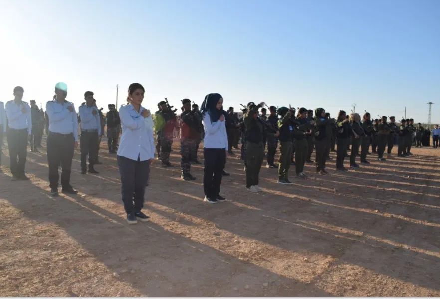 Şêniyên Girê Spî cenazeyê endamê trafîkê Adil Elî spart axê