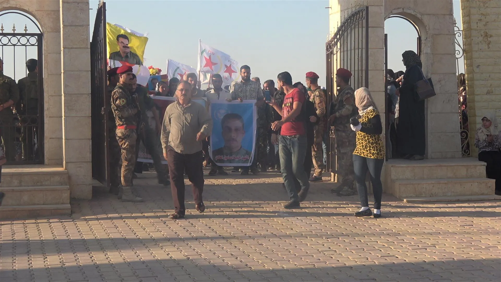 Cenazeyê şehîd Quteybe li Hesekê hate veşartin