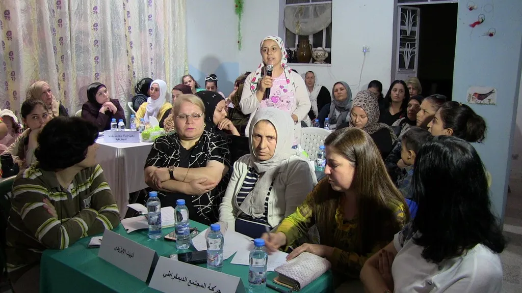 Li Helebê komxebata siyasî ya jinan