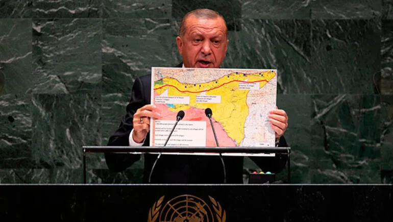 Armanca Erdogan, Rojava bêkurdkirin e