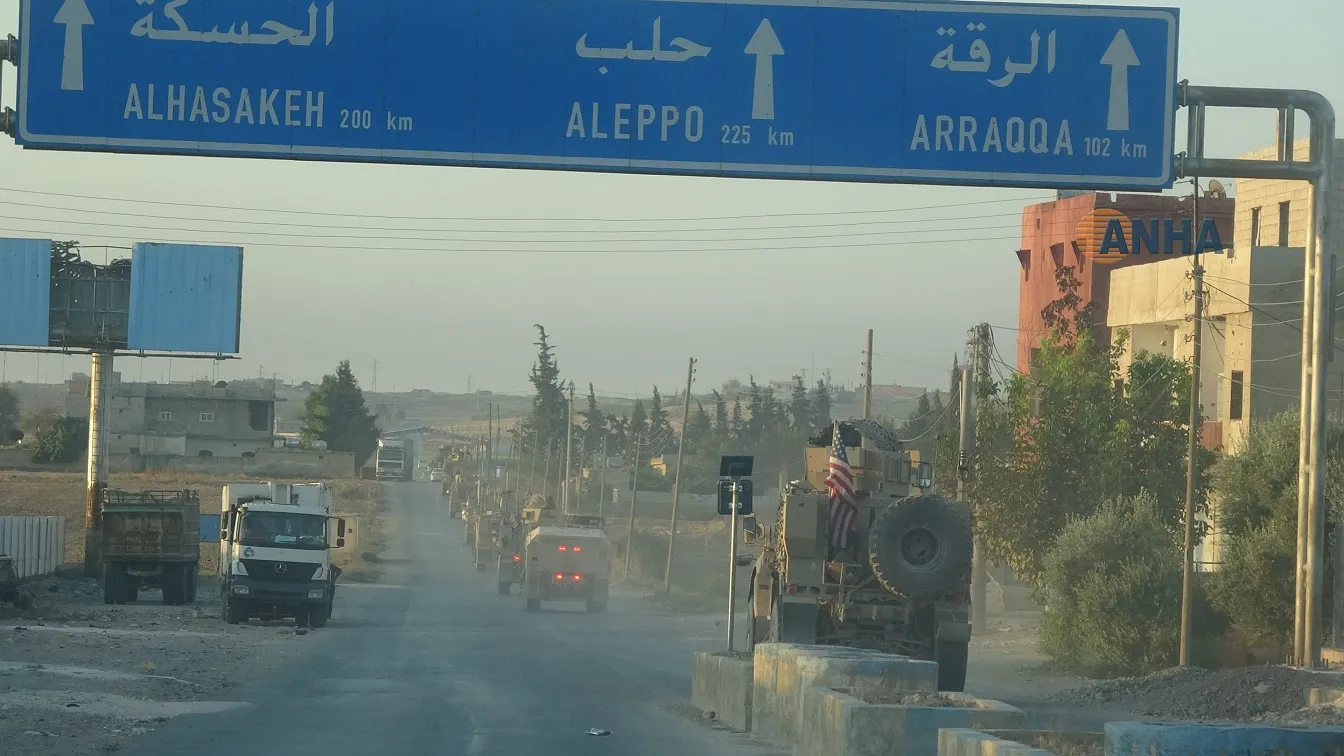 Hêzên Koalîsyonê ji herêmên ser sînorê bi Tirkiyê ve xwe vedikşîne