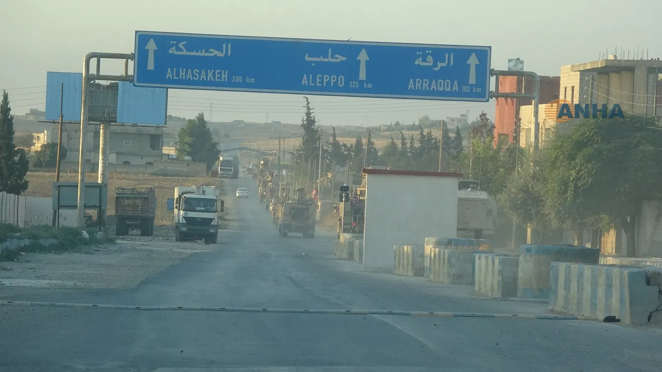 Hêzên Koalîsyonê ji herêmên ser sînorê bi Tirkiyê ve xwe vedikşîne