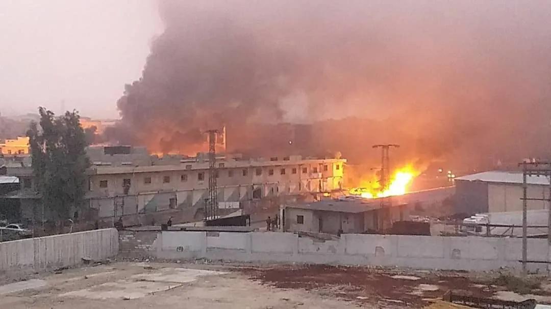 Li navenda bajarê Efrînê teqîn