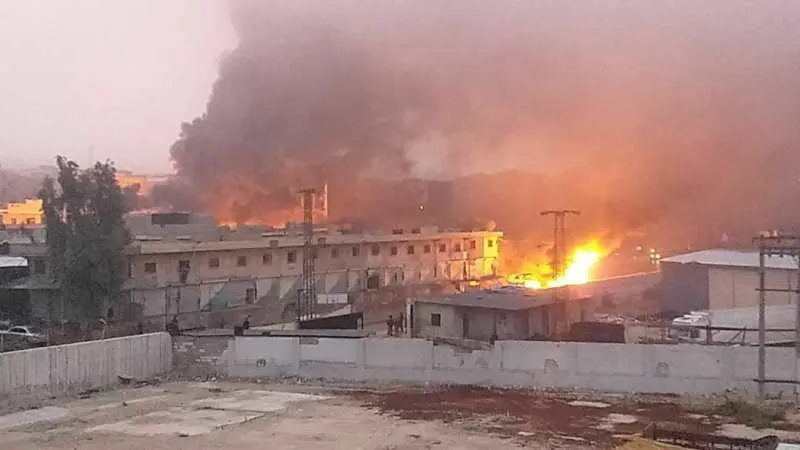 Li navenda bajarê Efrînê teqîn