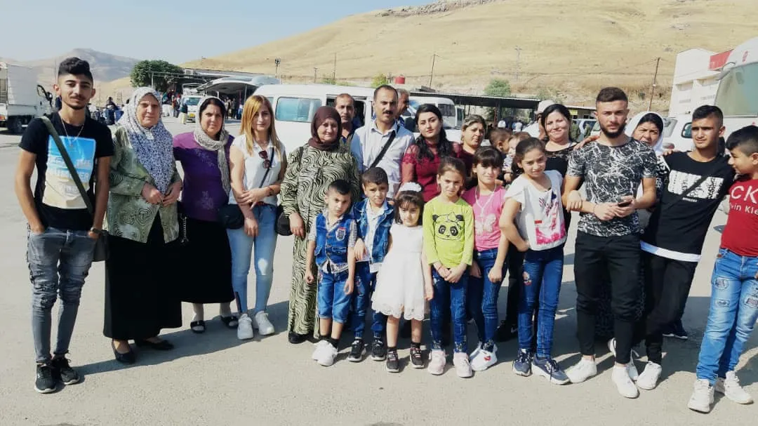 Êzidiyên Rojava berê xwe da Lalişê