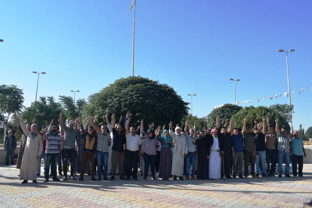 Şêniyên Bakur û Rojhilatê Sûriyê piştgiriya berxwedana Girê Spî didomînin