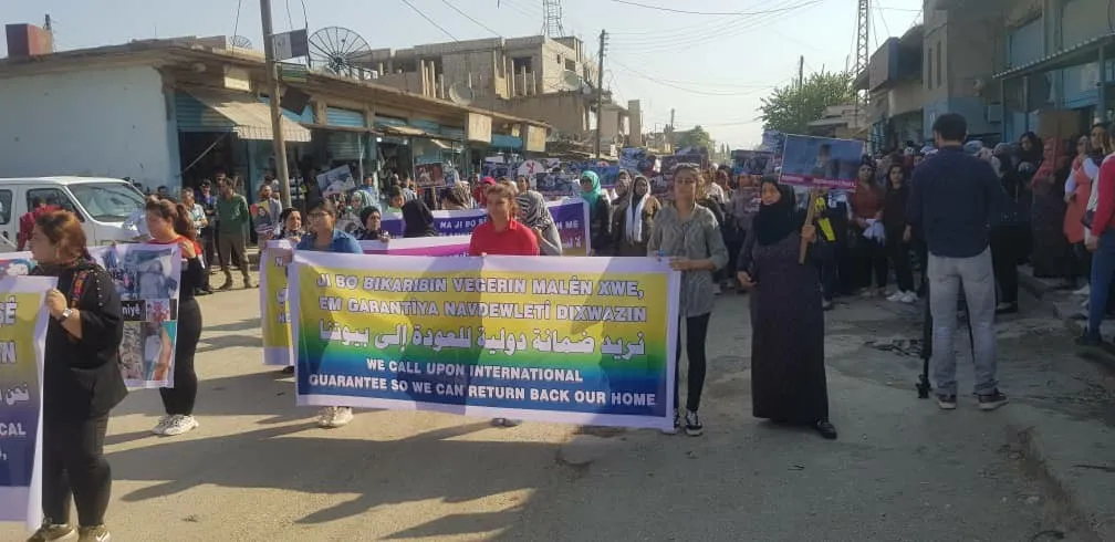 Ji Amûdê: Na ji dagirkeriya Tirkiyê re