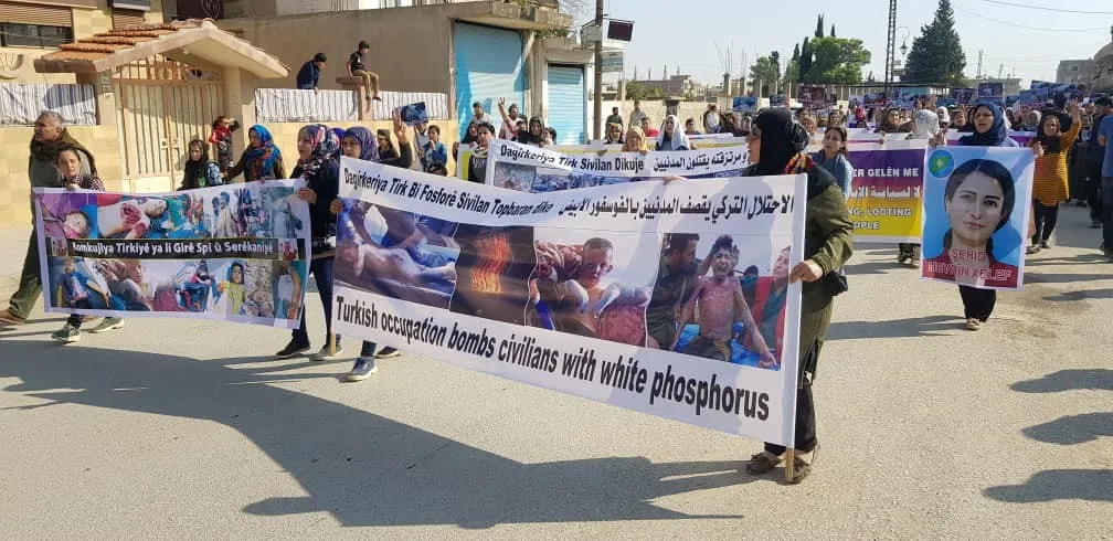 Ji Amûdê: Na ji dagirkeriya Tirkiyê re