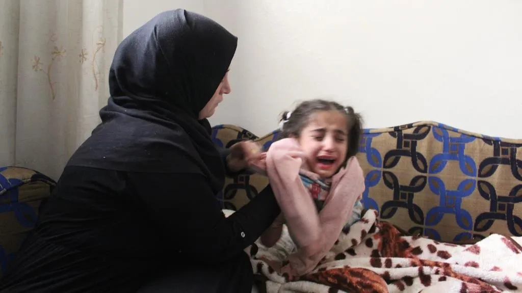 Heyva Sor a Kurd, Sara ku artêşa Tirk lingê qut kiribû, ber bi Başurê Kurdistanê ve şand