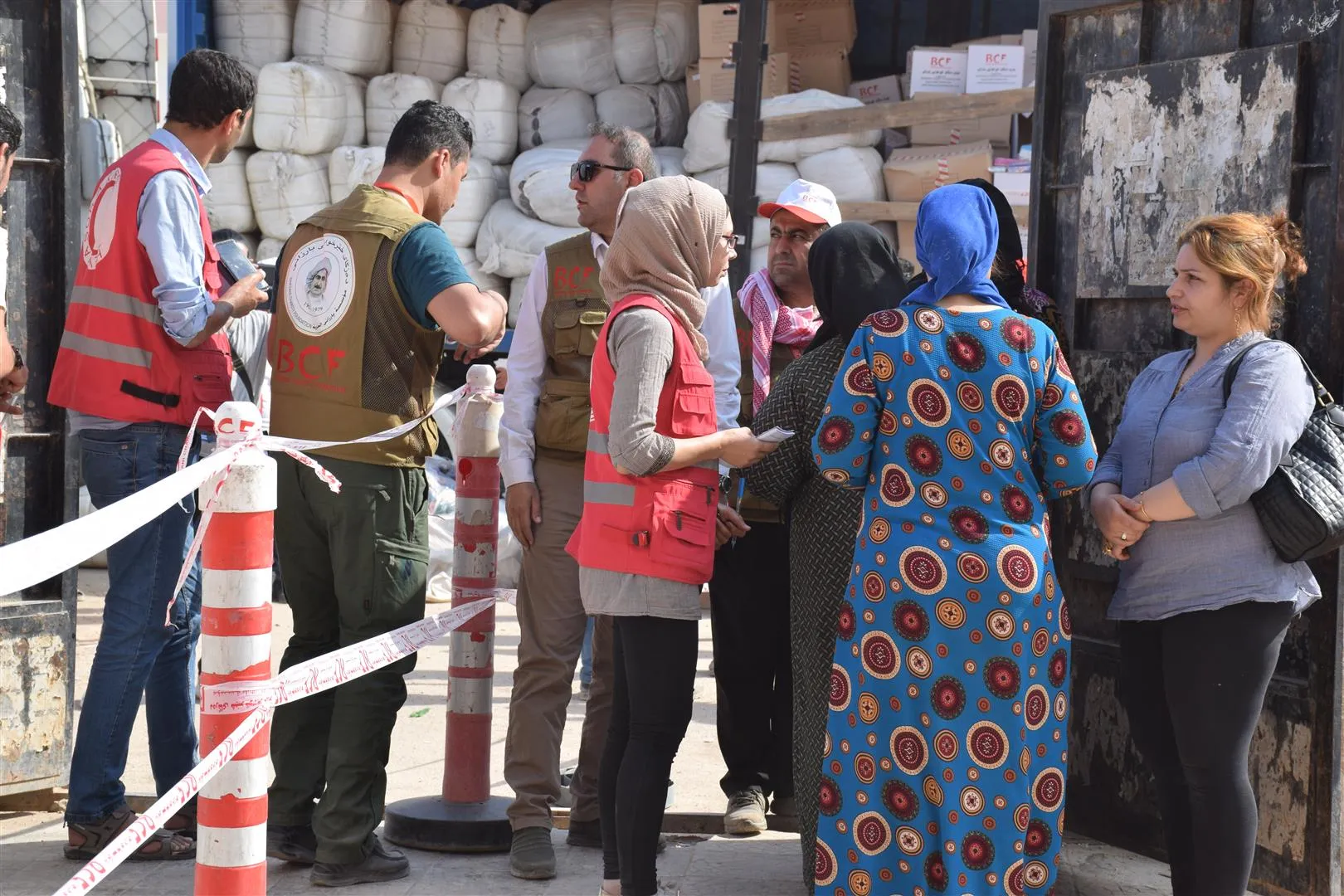 Alîkariya şêniyên Başûrê Kurdistanê li koçberên Bakur û Rojhilatê Sûriyê tê belavkirin