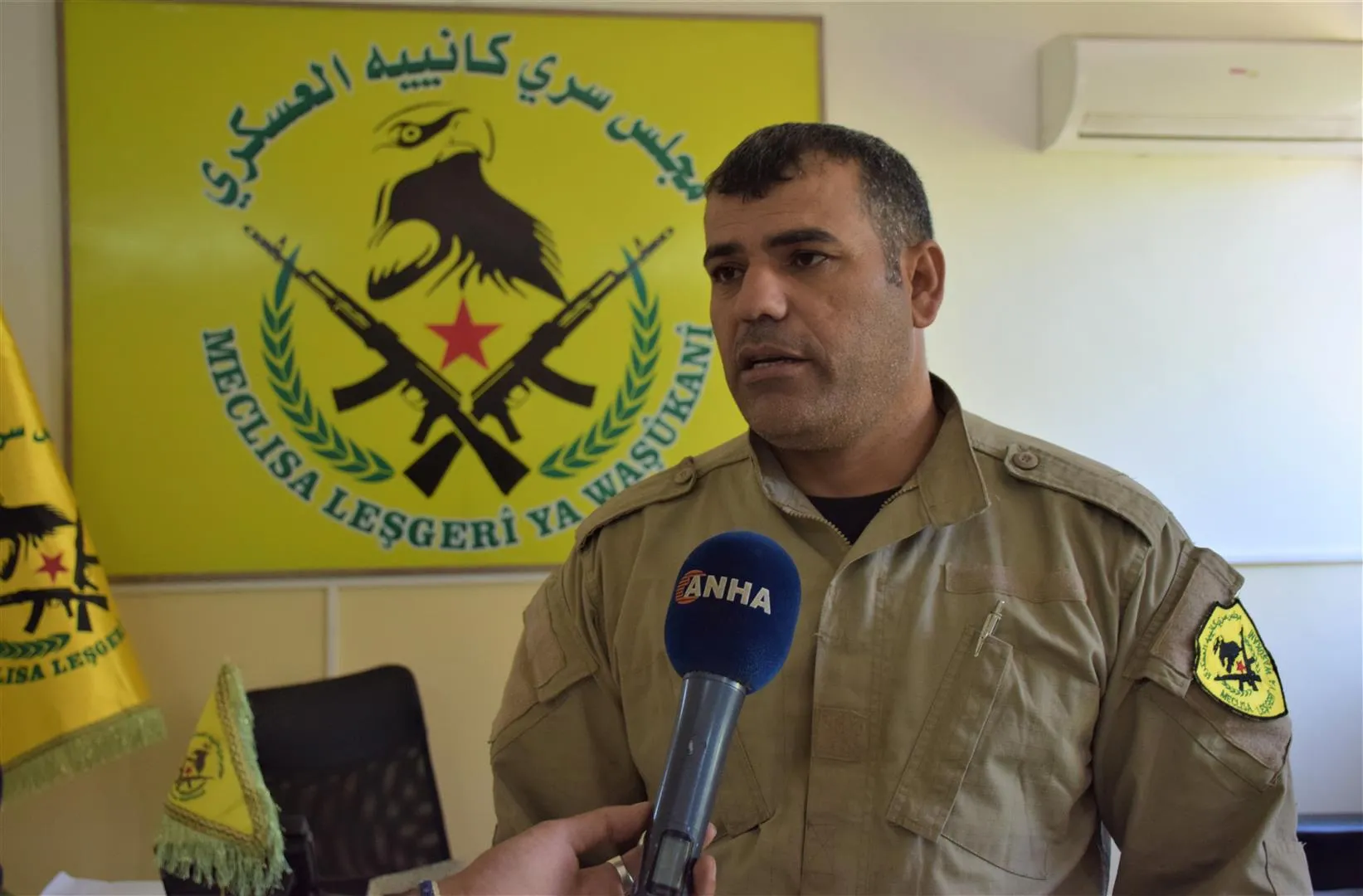 Îmad Serêkaniyê: Em ê parastina gelê xwe bikin û pişta xwe nadin hêzên derve