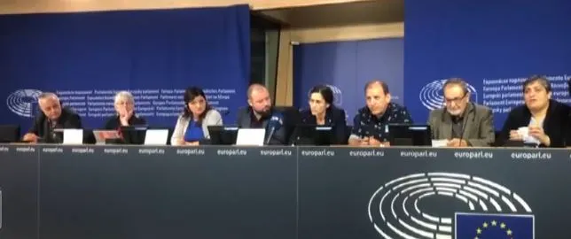 Îlham Ehmed li Parlamenta Ewropayê axivî: Bila Tirkiye bê cezakirin