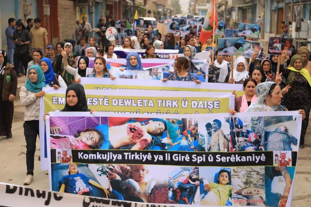 Jinên Amûdê ji civaka navneteweyî daxwaz kirin ku Tirkiyê darizînin