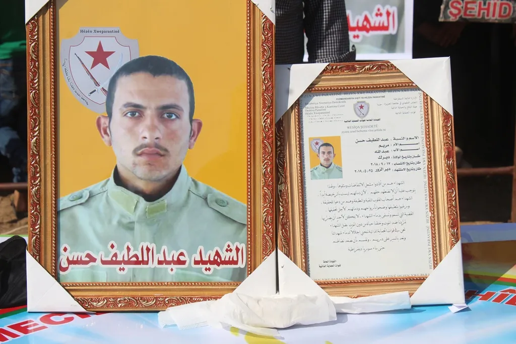 Şêniyên Dêrikê sersaxî ji malbata Şehîd Abduletîf Hesen re xwest