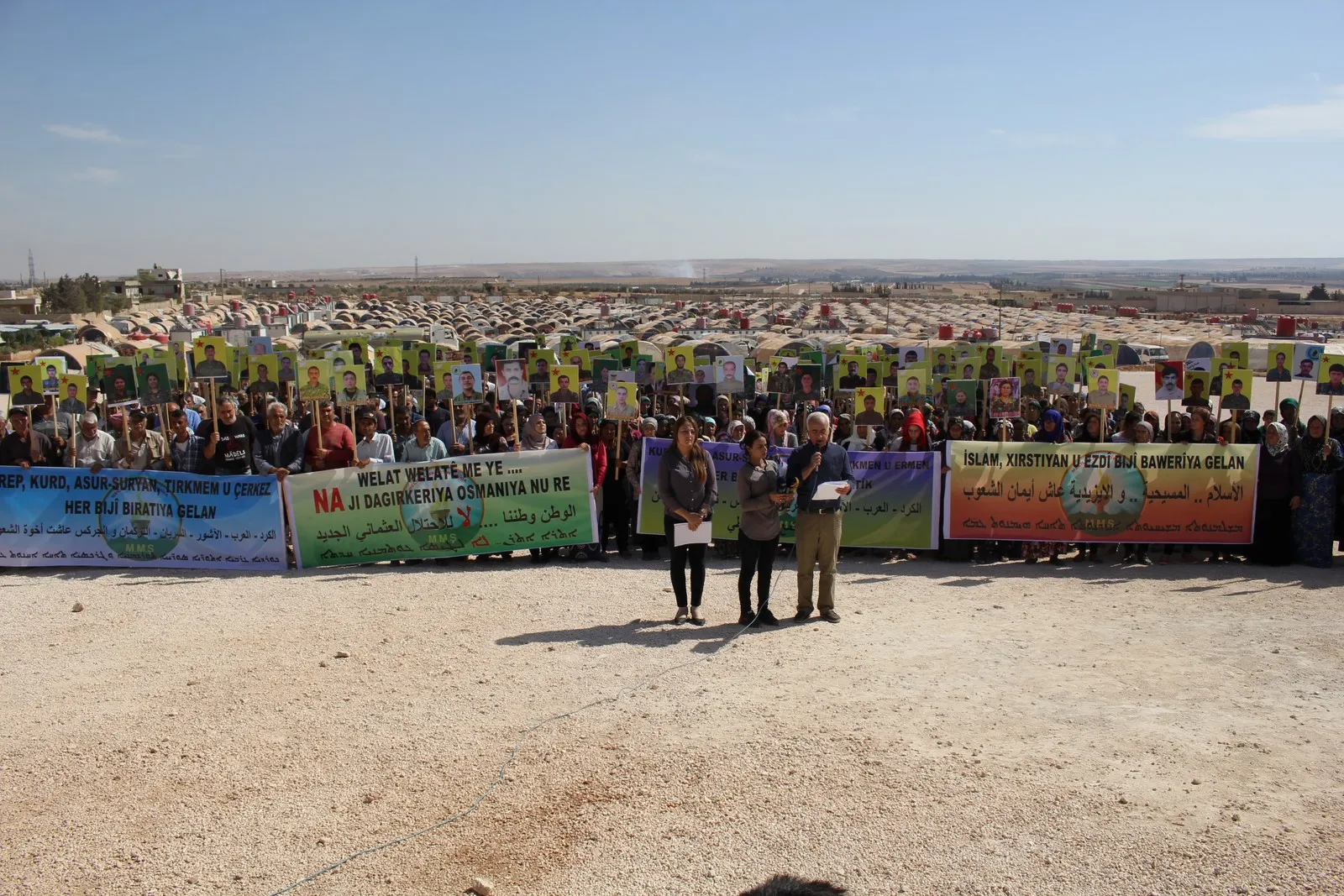 Rêveberiya Xweser a Herêma Efrînê: Li hemberî êrîşan em di sefeberê de ne