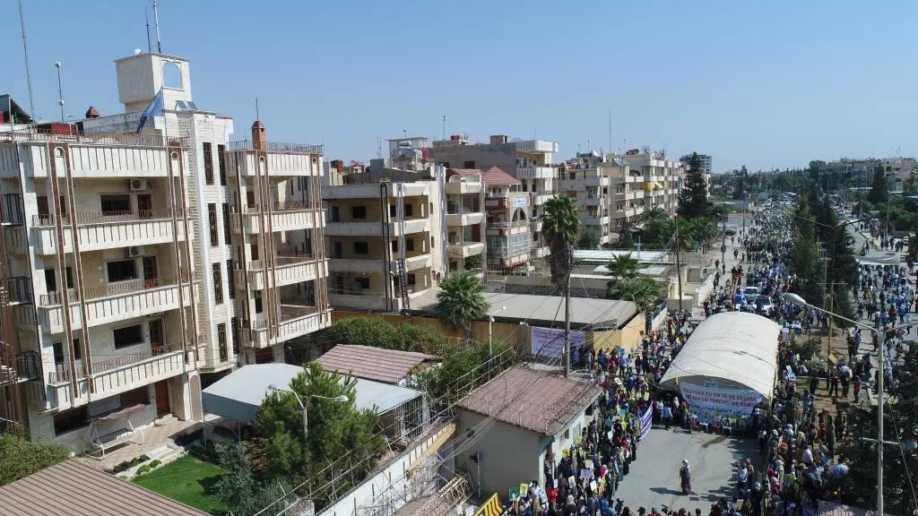 Pêkhateyên Qamişlo daxwazên xwe ji NY’yê re pêşkêş kirin