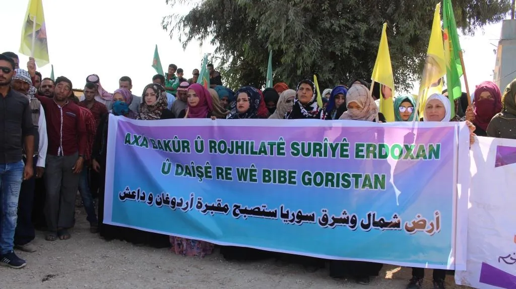 Şêniyên Til Hemîsê piştgiriya xwe ji QSD`ê re nîşan da