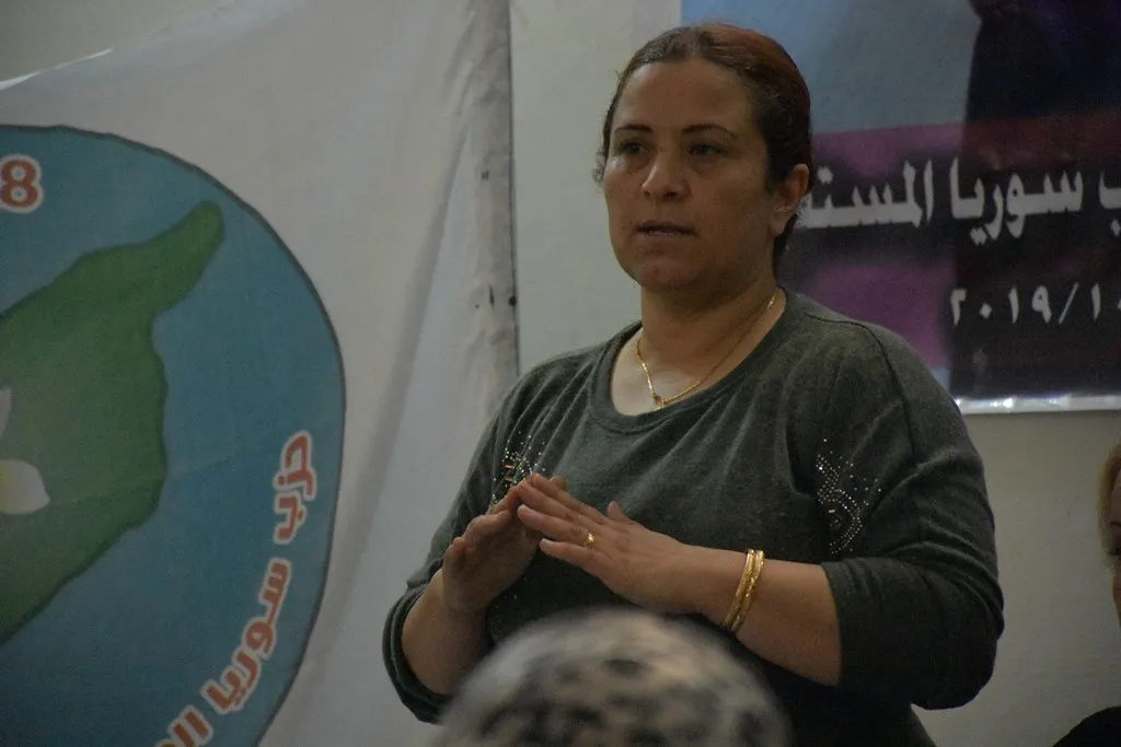 Jinên Helebê: Em şopdarên rêya şehîd Hevîn Xelef in