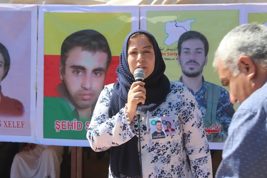 Sersaxî ji malbatên şehîdên Berxwedana Rûmetê re hat xwestin