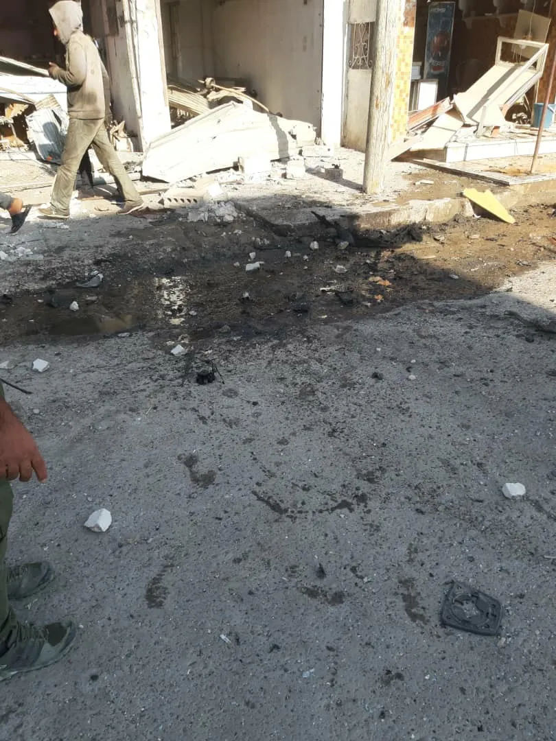 Li Şedadê Teqîn:Sivîlên birîndar hene