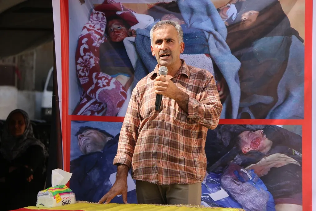 Şêniyên Helebê desteka xwe ji Berxwedana Rûmetê re didomînin