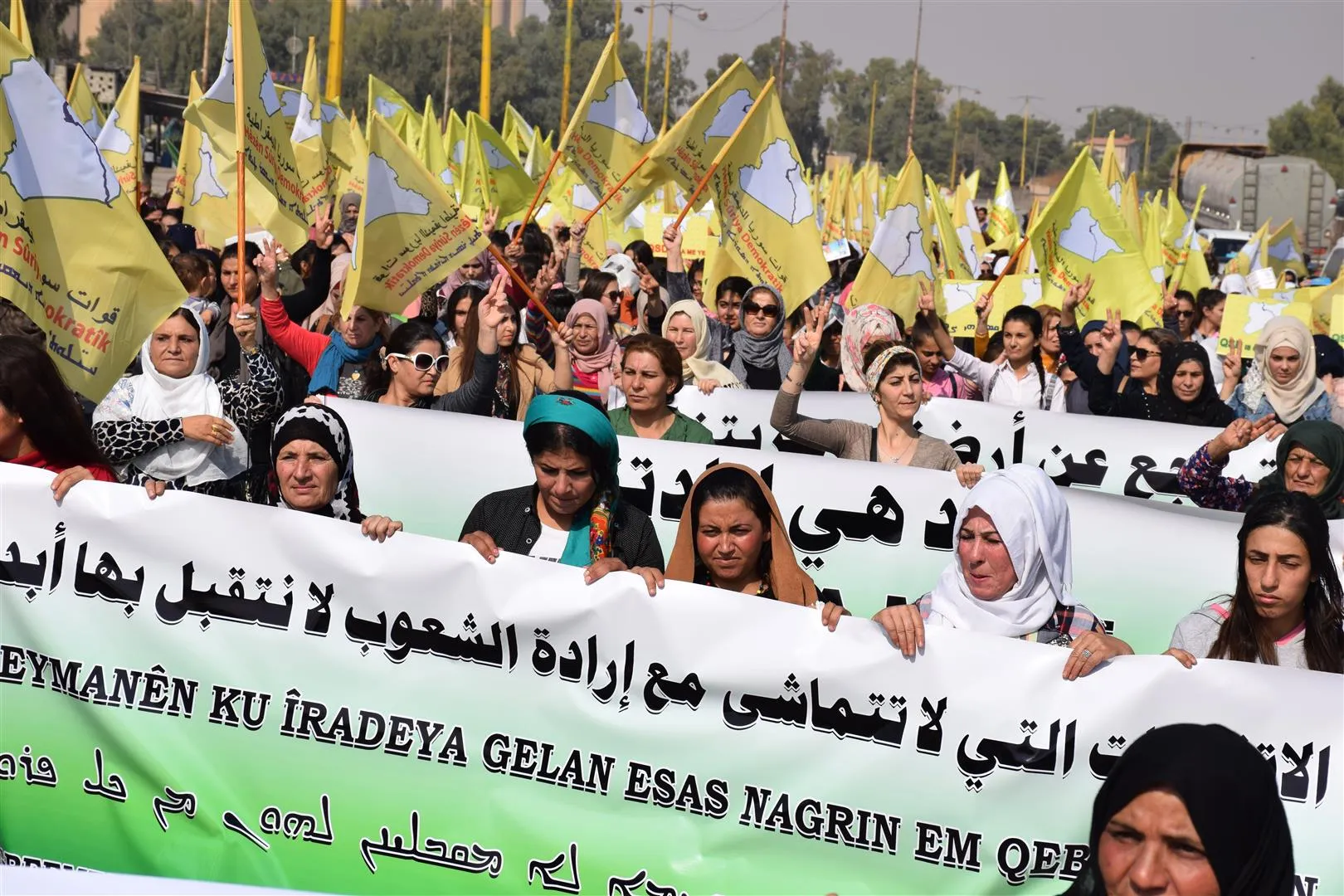 Şêniyên Hesekê: Ji bilî QSD`ê tu hêzan qebûl nakin