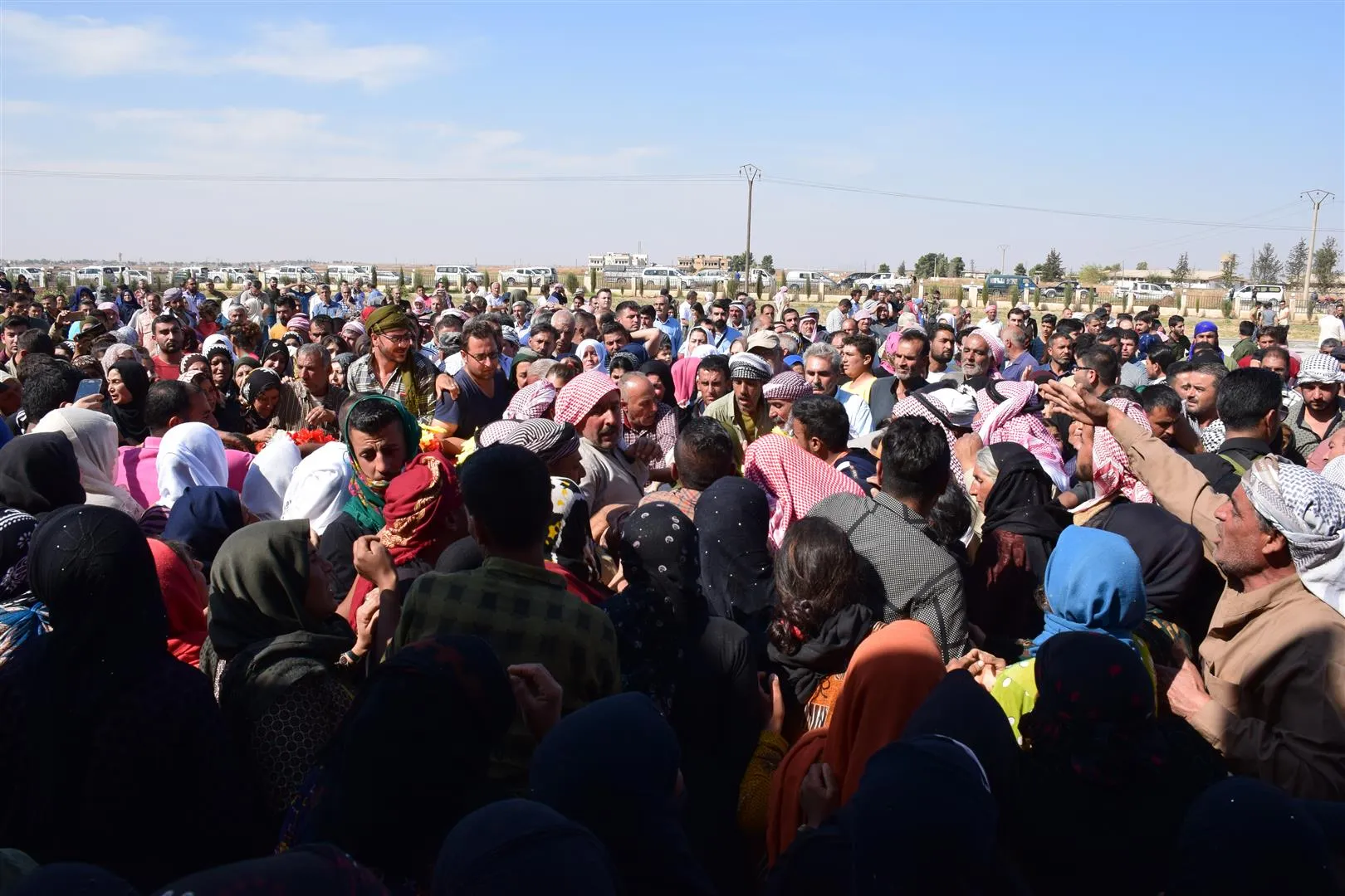 Şêniyên Hesekê cenazeyê Saed Ehmed û yên 5 şehîdên din veşartin