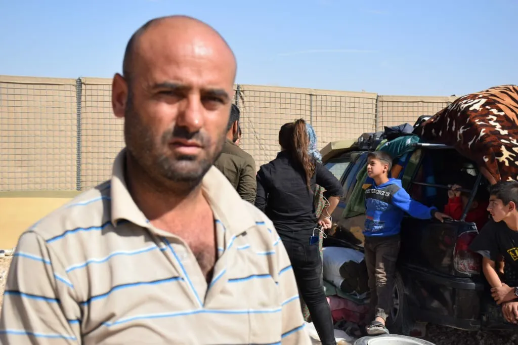 Koçberan berê xwe dan baregeha Koalisyonê û banga parastinê kirin