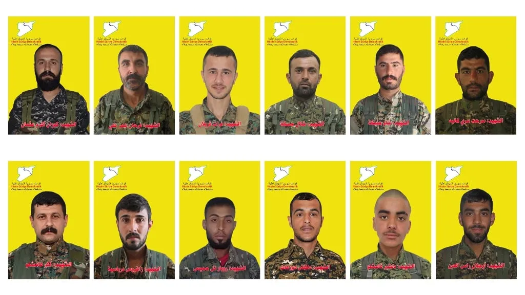 Nasnameyên şehîdên Berxwedana Rûmetê hatin eşkerekirin