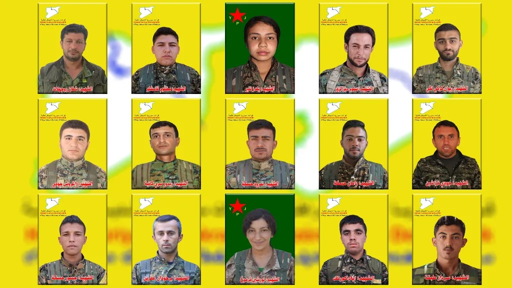 QSD`ê nasnameyên şehîdên Berxwedana Rûmetê eşkere kir