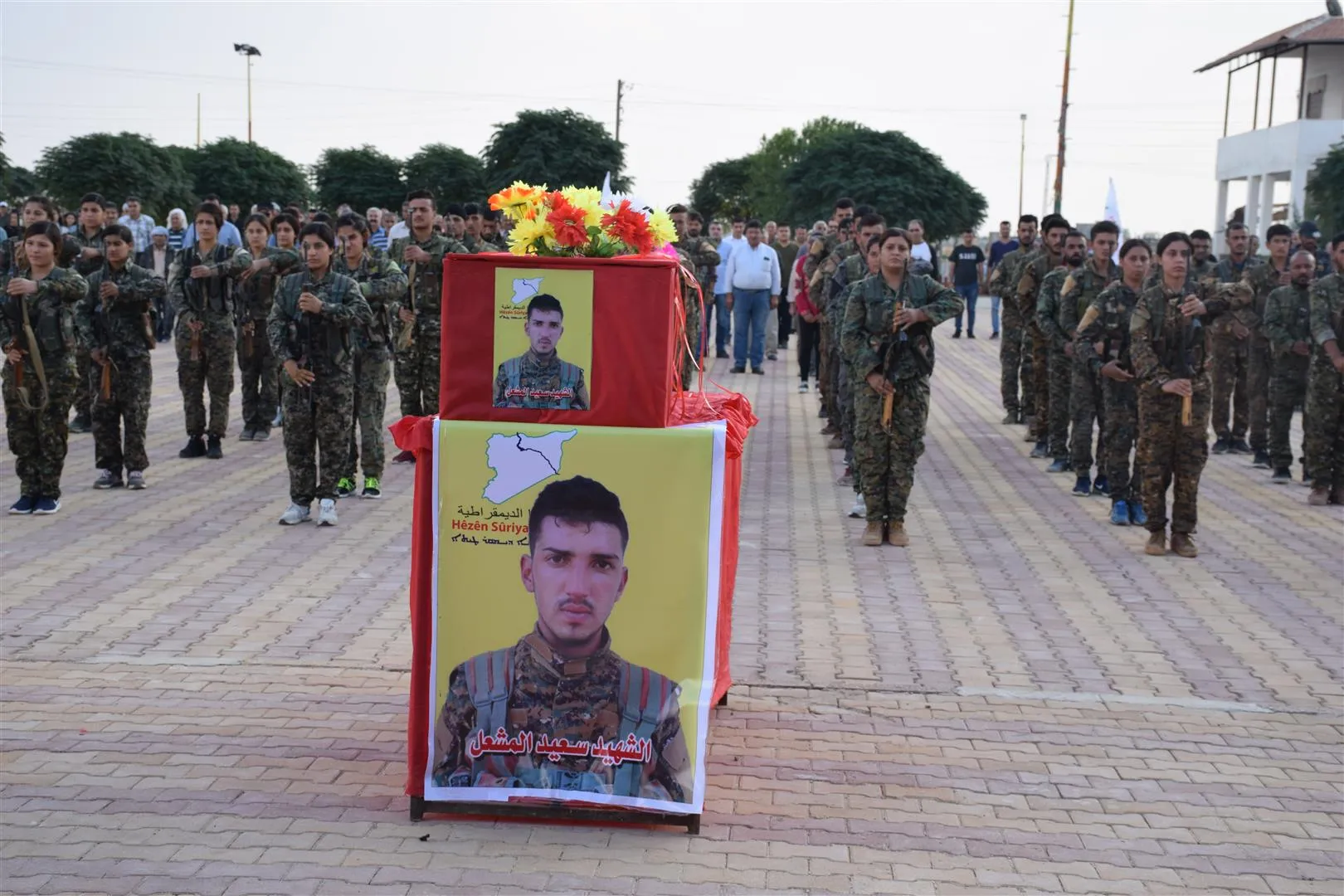 Şêniyên Hesekê şehîdekî Berxwedana Rûmetê oxir kir