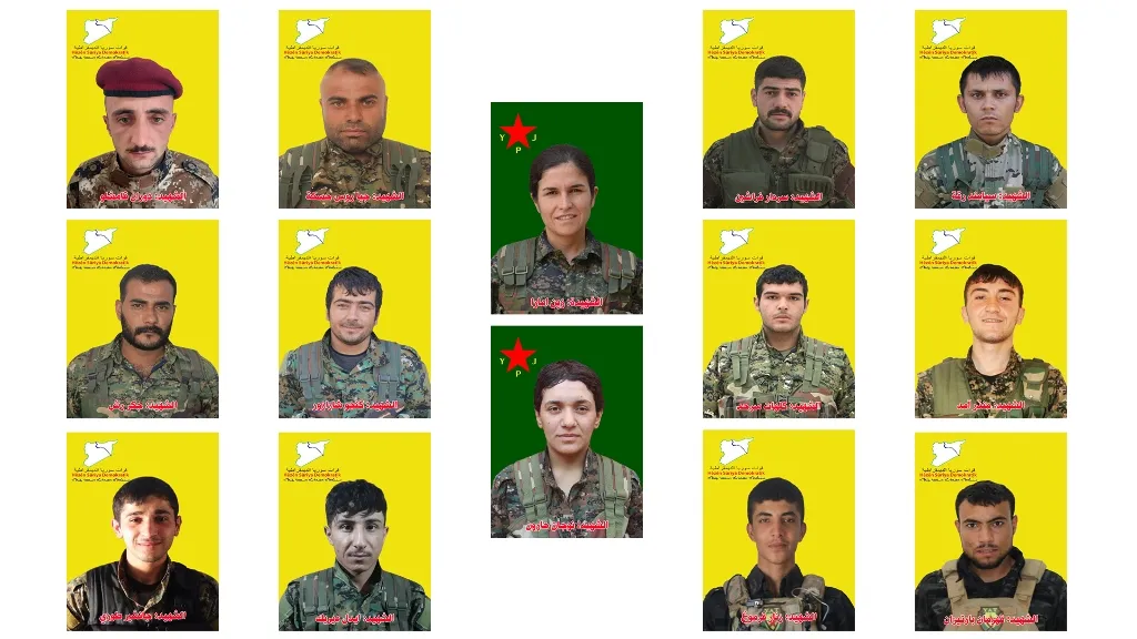 QSD`ê nasnameya  şehîdên Berxwedana Rûmetê eşkere kir