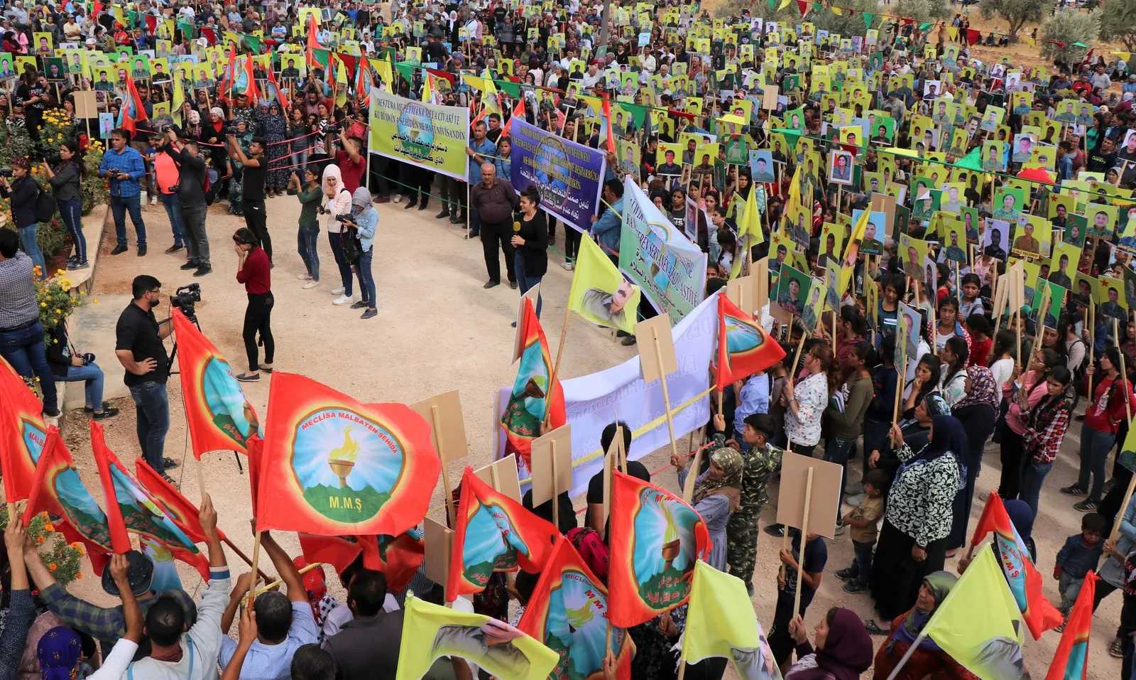 Hêrsa gel a li dijî dagirkeriya Tirk zêde dibe, li Şehbayê jî meşa bi heybet