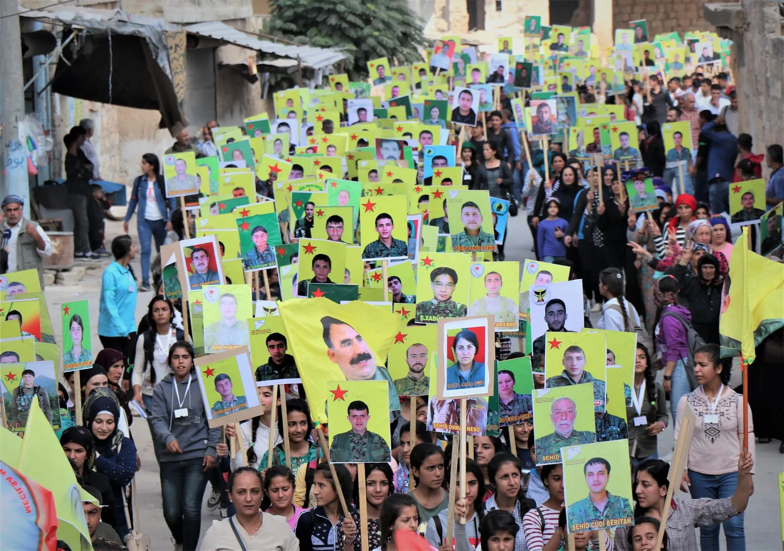 Hêrsa gel a li dijî dagirkeriya Tirk zêde dibe, li Şehbayê jî meşa bi heybet